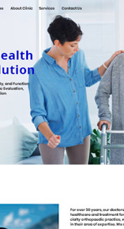More Orthopaedic Website Templates